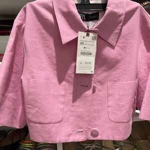 Zara Pink Women's Blazer
